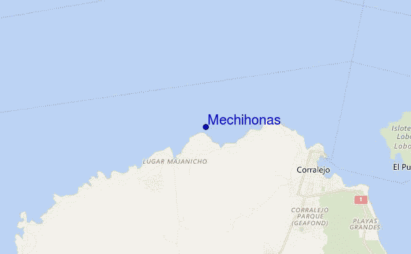 carte de localisation de Mechihonas