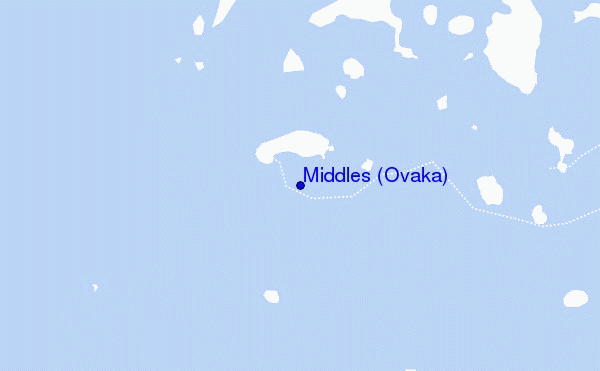 carte de localisation de Middles (Ovaka)