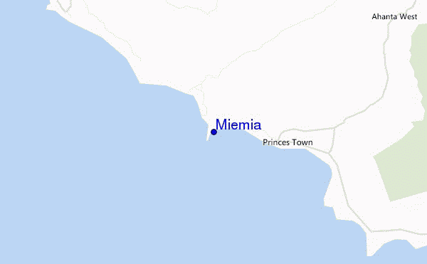 carte de localisation de Miemia