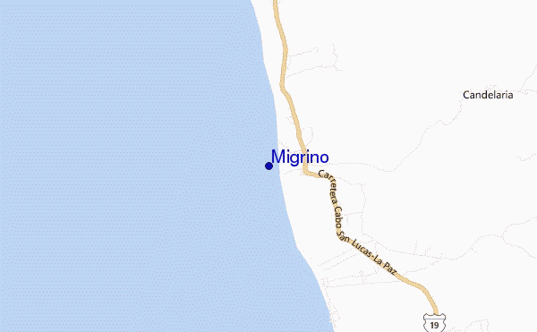 carte de localisation de Migrino