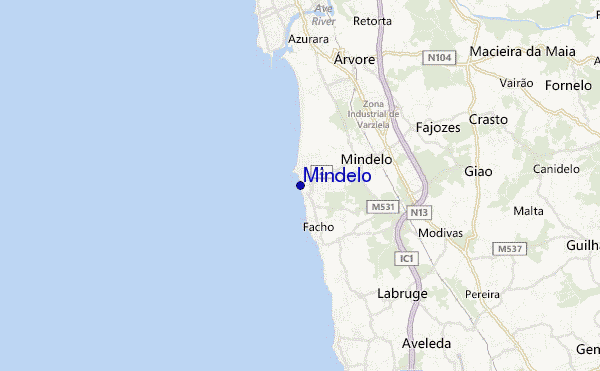 carte de localisation de Mindelo