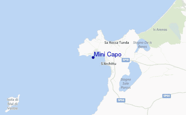 carte de localisation de Mini Capo