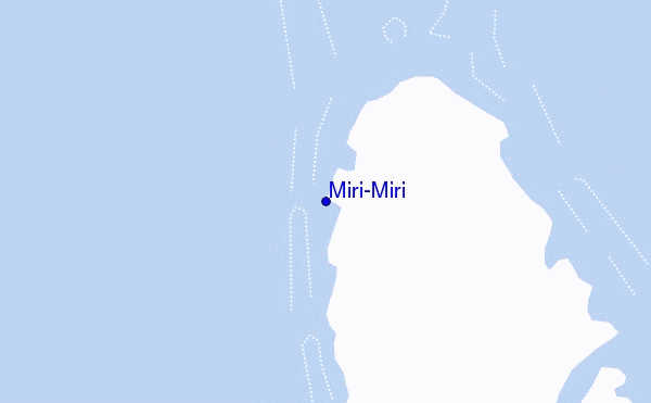 carte de localisation de Miri-Miri