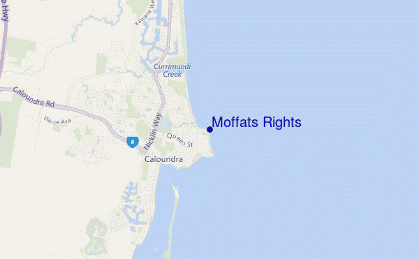 carte de localisation de Moffats Rights