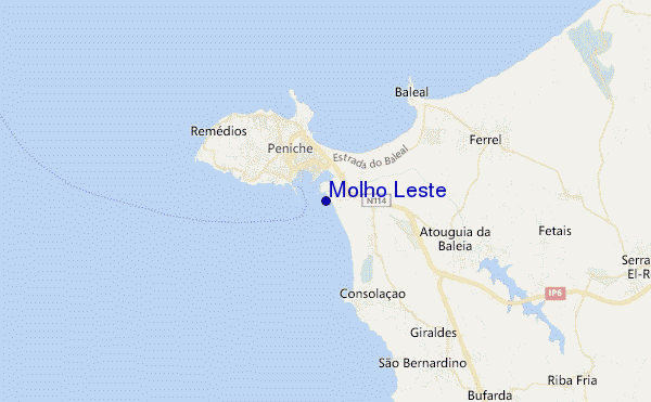 carte de localisation de Molho Leste