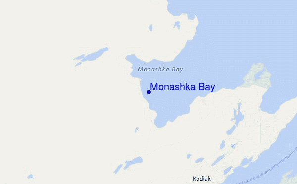 carte de localisation de Monashka Bay