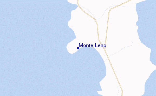 carte de localisation de Monte Leao