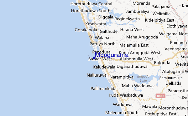 carte de localisation de Moogurama