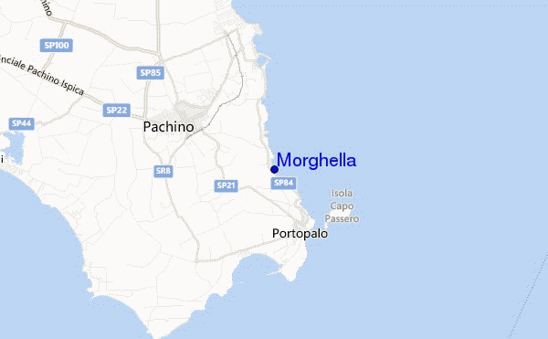 carte de localisation de Morghella