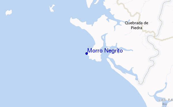 carte de localisation de Morro Negrito