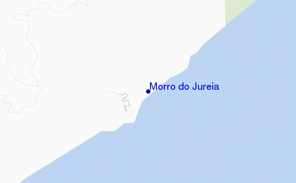 carte de localisation de Morro do Jureia