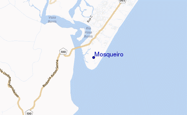 carte de localisation de Mosqueiro