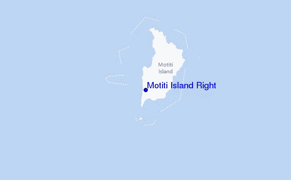 carte de localisation de Motiti Island Right
