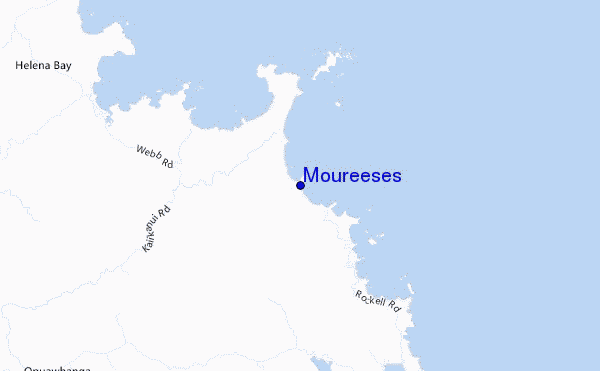 carte de localisation de Moureeses