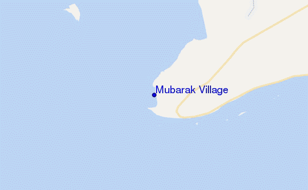 carte de localisation de Mubarak Village