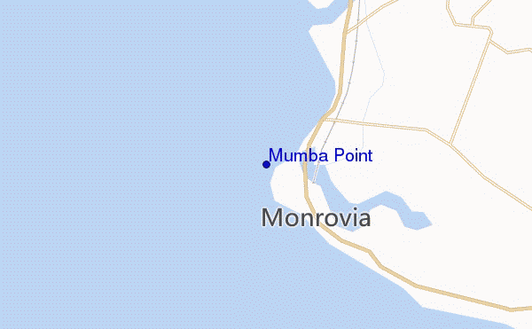carte de localisation de Mumba Point