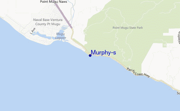 carte de localisation de Murphy's