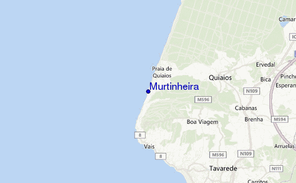 carte de localisation de Murtinheira