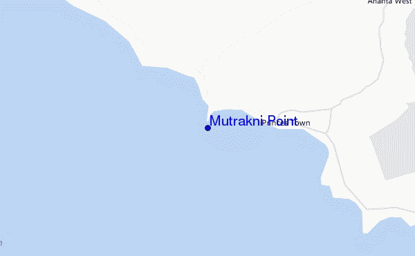 carte de localisation de Mutrakni Point
