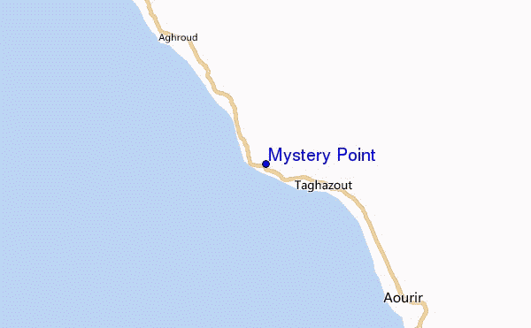 carte de localisation de Mystery Point