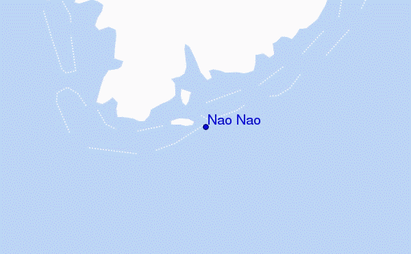 carte de localisation de Nao Nao
