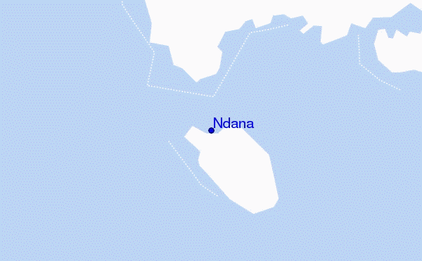 carte de localisation de Ndana