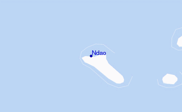 carte de localisation de Ndao