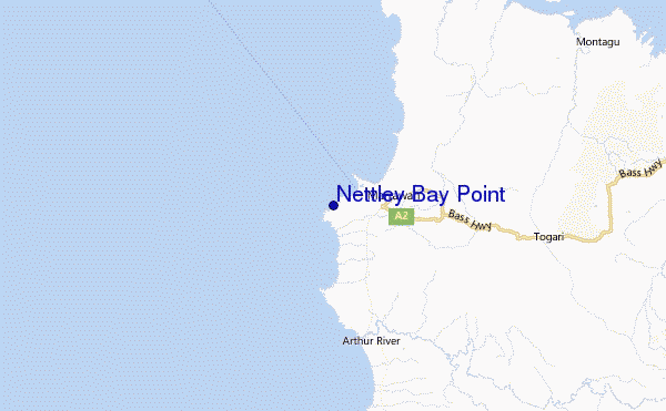 Nettley Bay Point Location Map