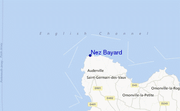carte de localisation de Nez Bayard