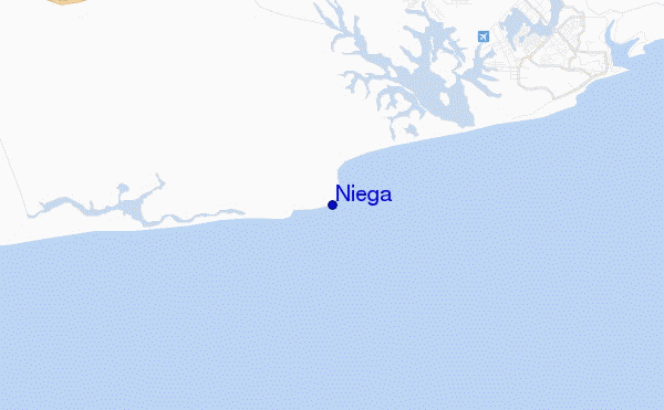 carte de localisation de Niega