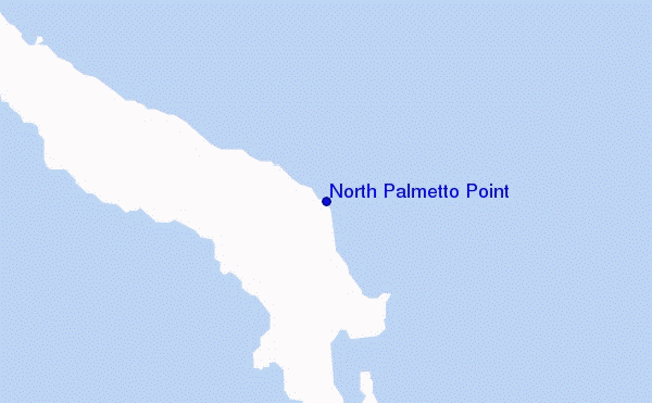 carte de localisation de North Palmetto Point