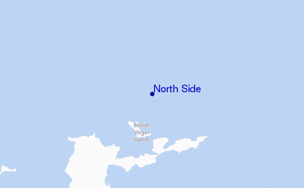 carte de localisation de North Side