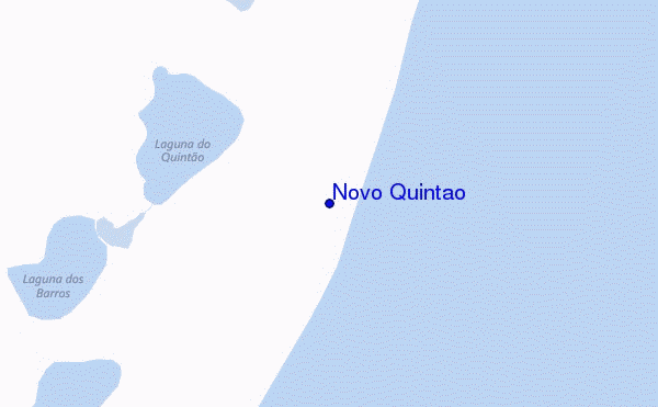 carte de localisation de Novo Quintao