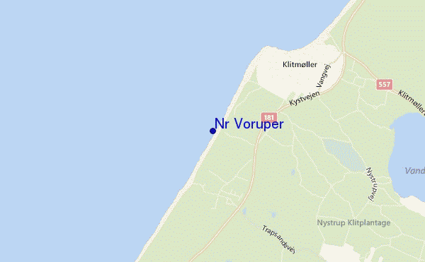 carte de localisation de Nr Voruper