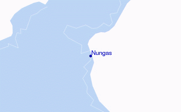 carte de localisation de Nungas