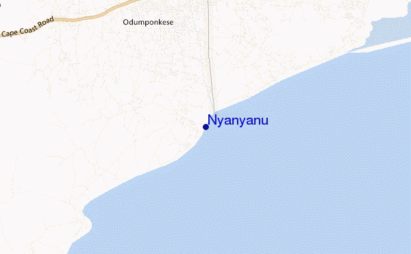 carte de localisation de Nyanyanu