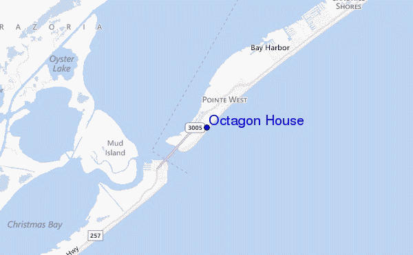 carte de localisation de Octagon House
