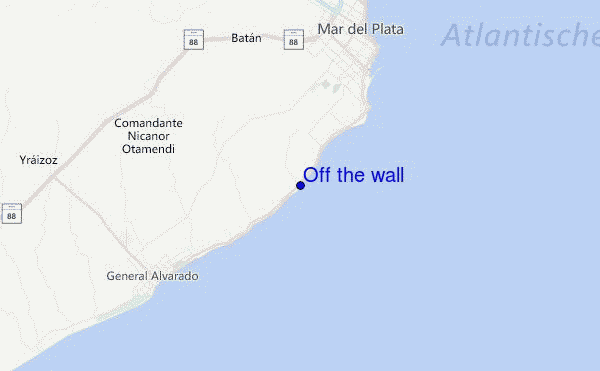 Off the wall Location Map