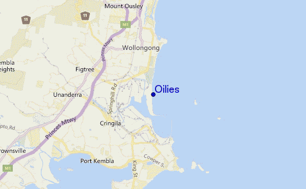 carte de localisation de Oilies
