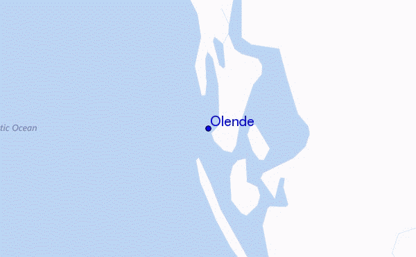 carte de localisation de Olende