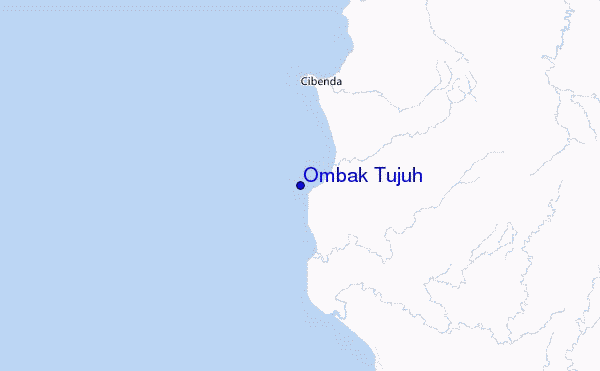 carte de localisation de Ombak Tujuh
