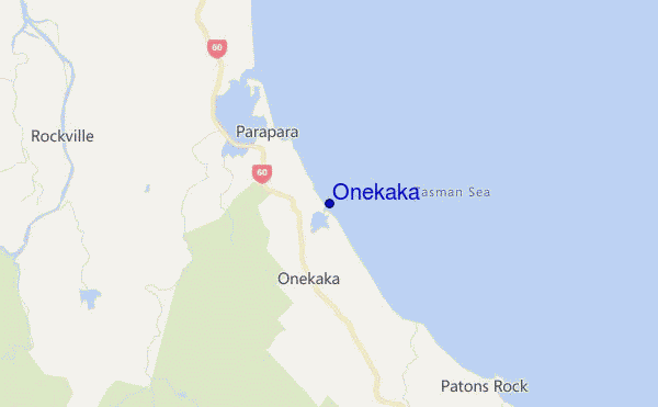 carte de localisation de Onekaka