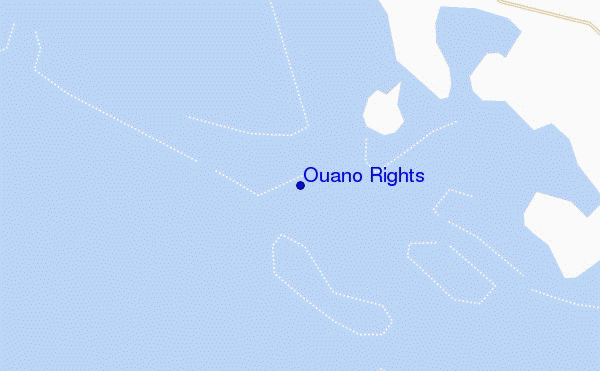 carte de localisation de Ouano Rights
