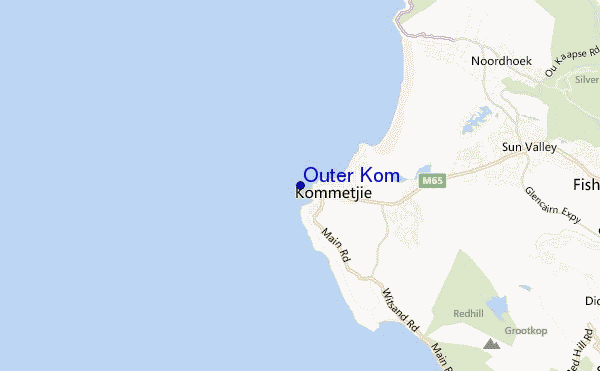 carte de localisation de Outer Kom