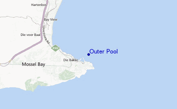 carte de localisation de Outer Pool