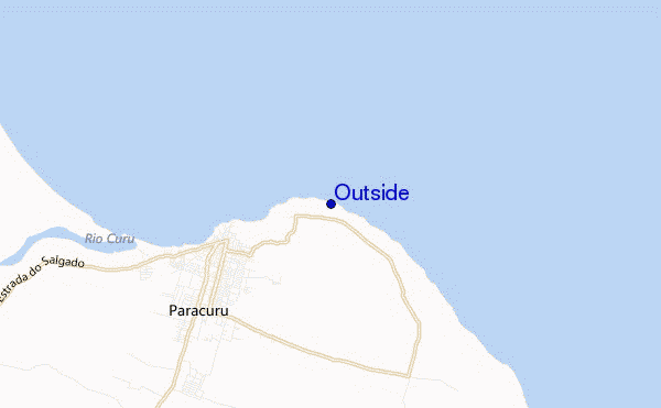 carte de localisation de Outside
