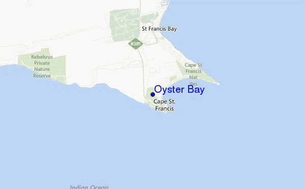 carte de localisation de Oyster Bay