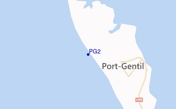 carte de localisation de PG2