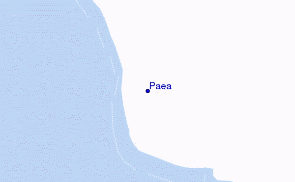 carte de localisation de Paea