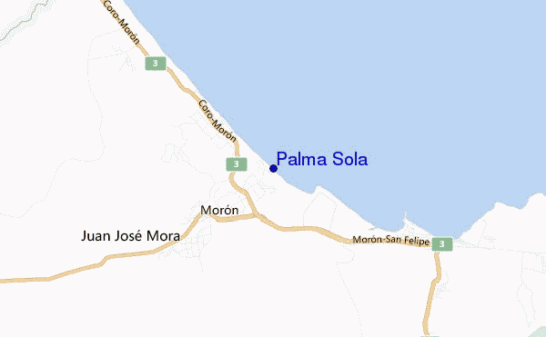 carte de localisation de Palma Sola